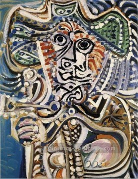 Mousquetaire Homme 1972 cubisme Pablo Picasso Peinture à l'huile